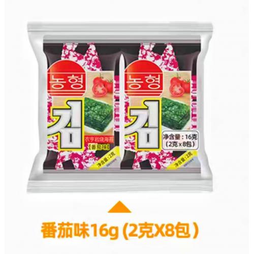 农亨岩烧海苔番茄味16g（2g*8）*40包/件