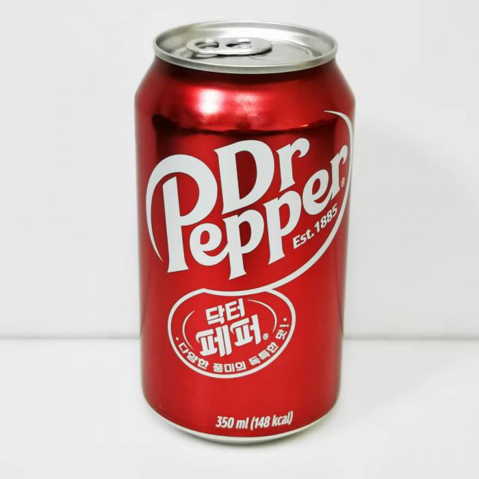 韩国胡椒博士可口可乐碳酸饮料350ml*24罐/件