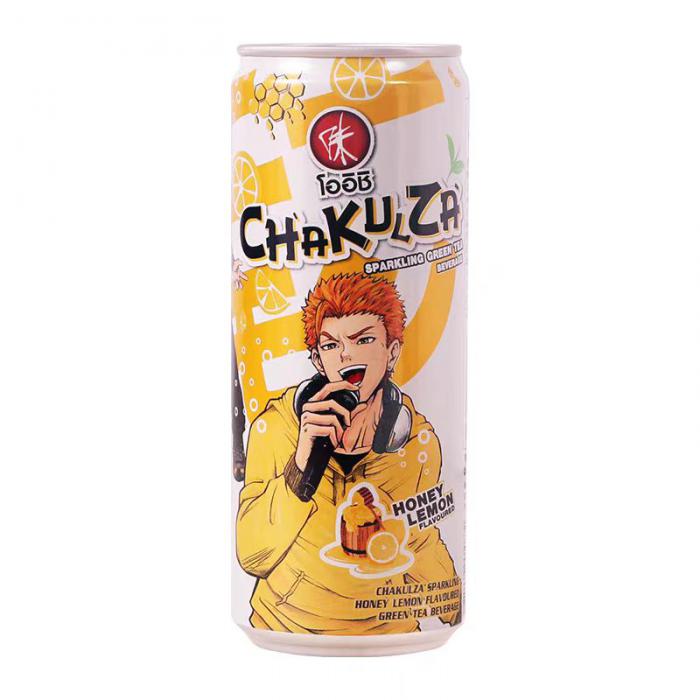 味牌蜂蜜柠檬味气泡绿茶320ml*24罐/件
