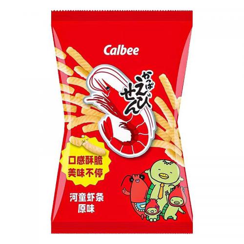 Calbee(卡乐比)原味虾条90g*2...