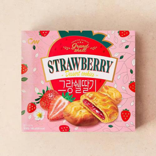青佑草莓派（10包） 195g*10盒/件