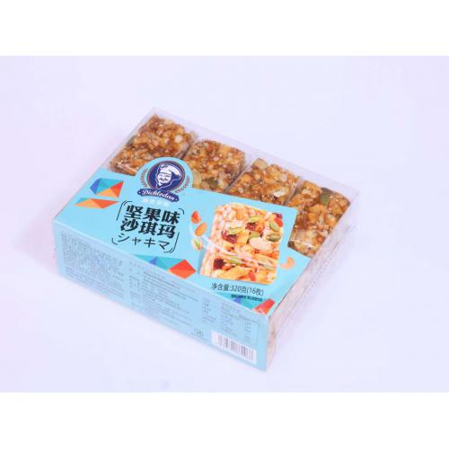 迪克罗顿坚果味沙琪玛320g(16枚）*12盒/件