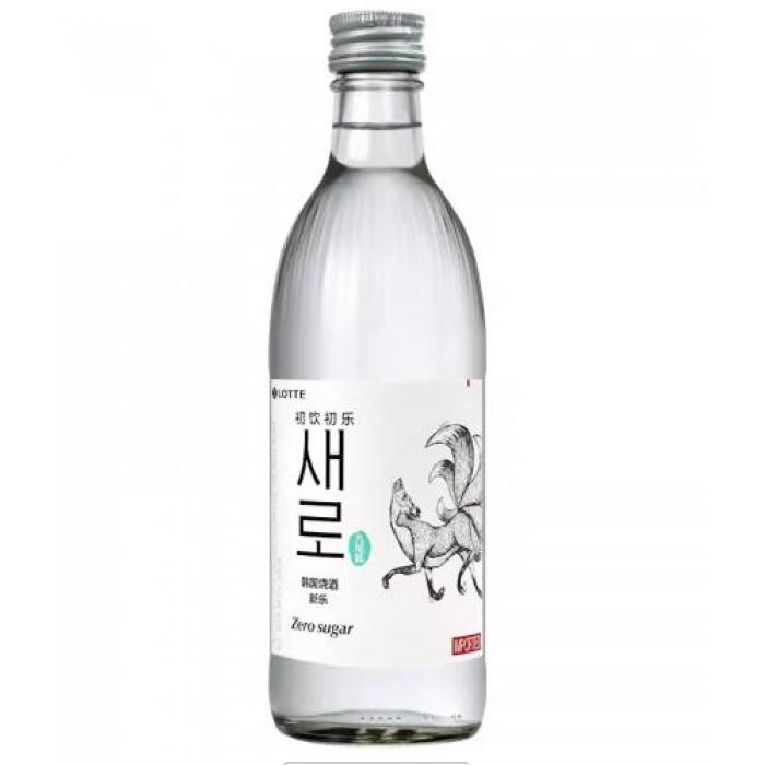 乐天初饮初乐新乐无糖九尾狐烧酒（16%VOL）375ml*20瓶/件