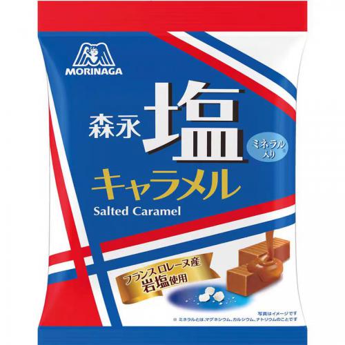 森永盐牛奶糖75g*12包/件