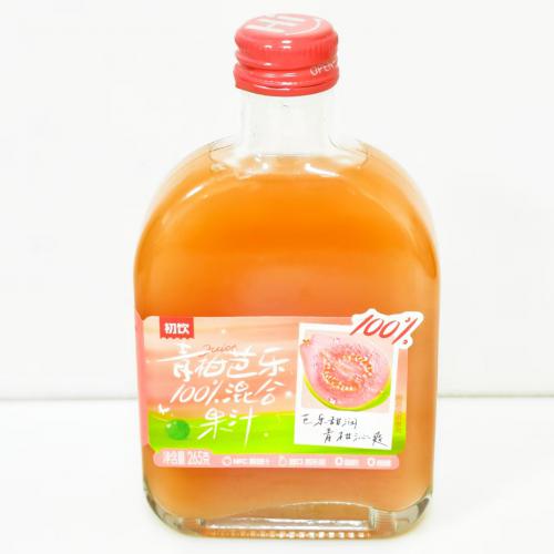 初饮青柑芭乐100%混合果汁265g*2...