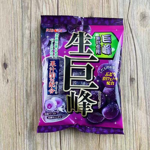 理本生巨峰果汁糖84g*12包/件