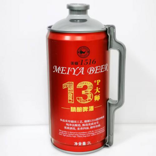 美亚1516原浆精酿啤酒2L*6罐/件