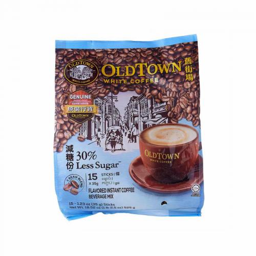 旧街场减糖三合一白咖啡（35g*15条） 525g*20包/件