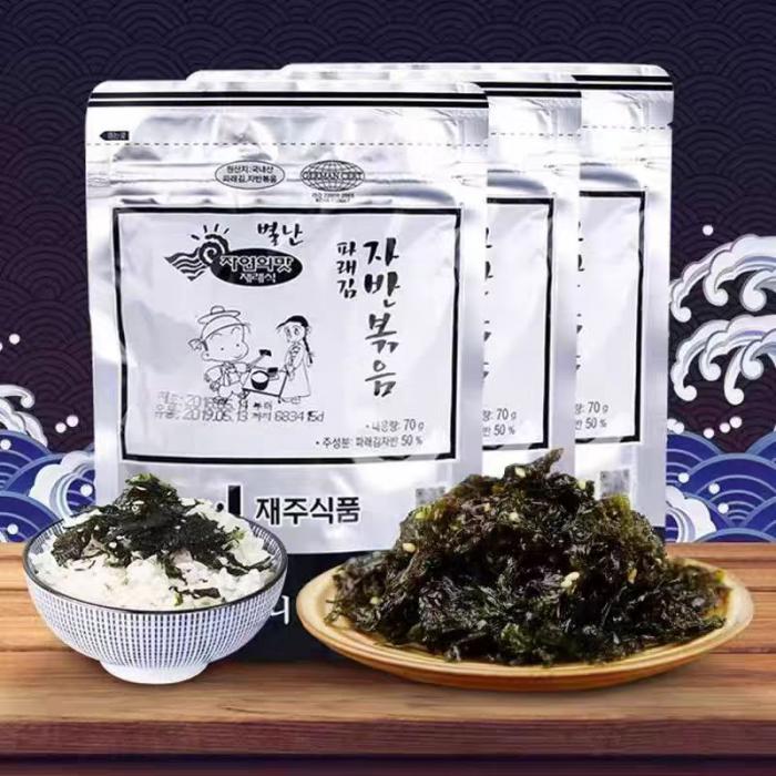 济州调味海苔（拌饭炒海苔）70g*38包/件