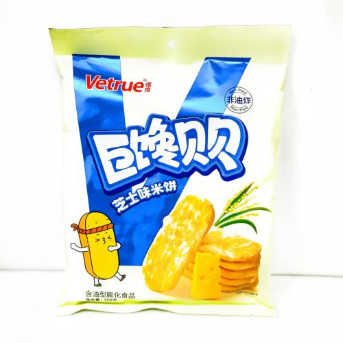 Vetrue惟度巨馋贝贝芝士味米饼108...