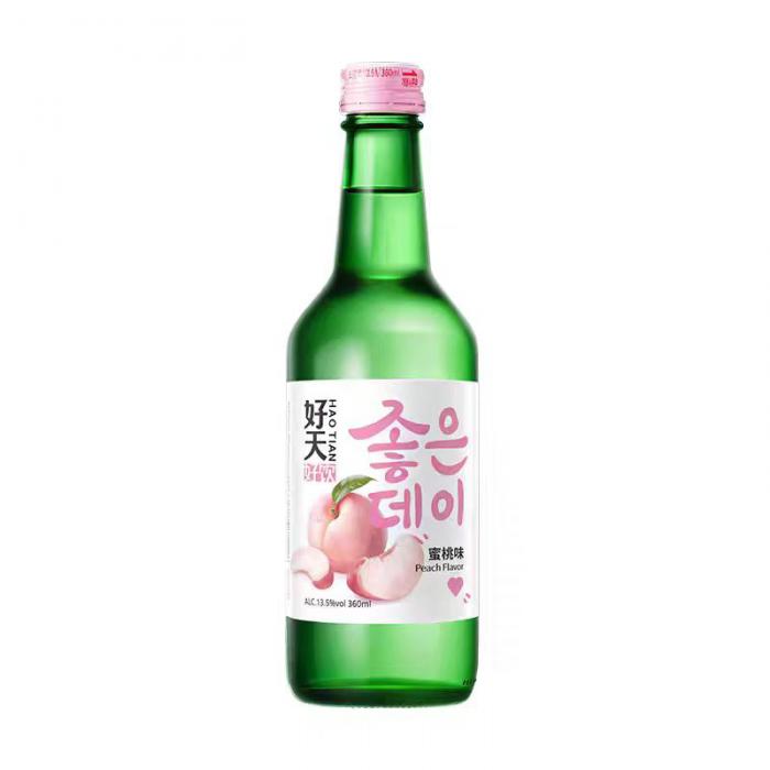 好天好饮蜜桃味配制酒360ml*20瓶/件