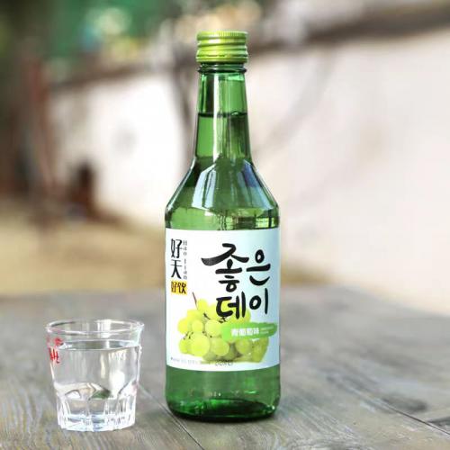 好天好饮青葡萄味配制酒360ml*20瓶/件