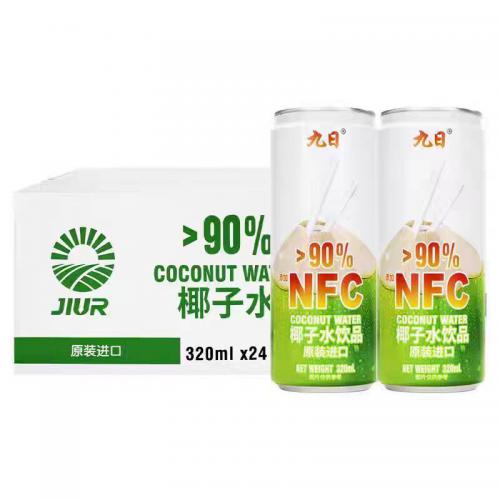 九日冰祖椰子水320ml*6罐*4组/件