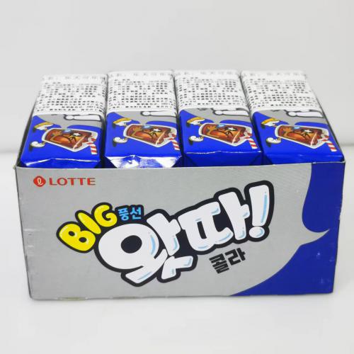 乐天可乐味泡泡糖23g（5片）*16盒/组
