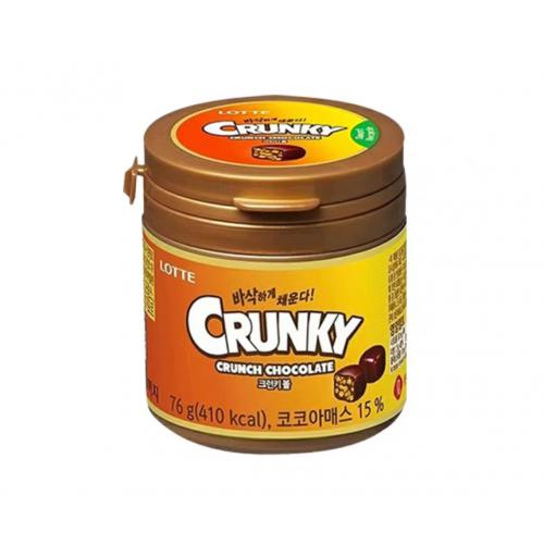 乐天脆粒代可可脂巧克力制品76g*6罐*4盒/件