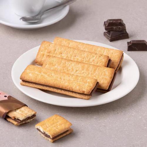 好丽友ORION巧克力夹心饼干125g*24盒/件