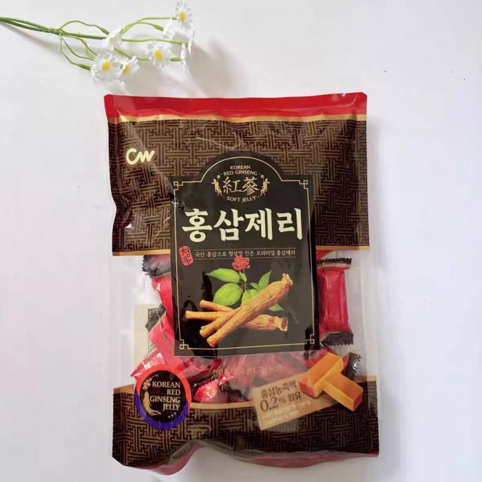 青佑红参味软糖350g *10包/件