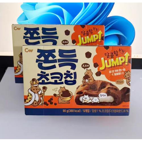 青佑巧克力味打糕（韩文版） 90g*18盒/件