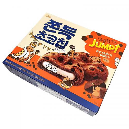 青佑巧克力味打糕（韩文版） 240g*10盒/件