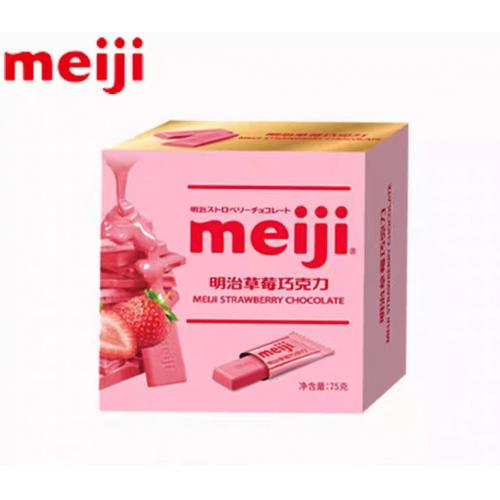 明治草莓巧克力75g*5盒/组