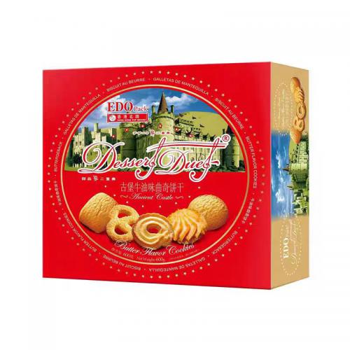 EDO pack古堡牛油味曲奇饼干600...