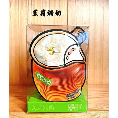 水中一枝花茉莉烤奶100g*18盒/件