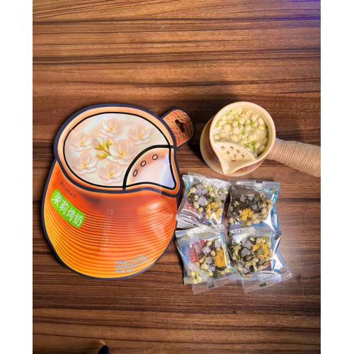 水中一枝花茉莉烤奶100g*18盒/件