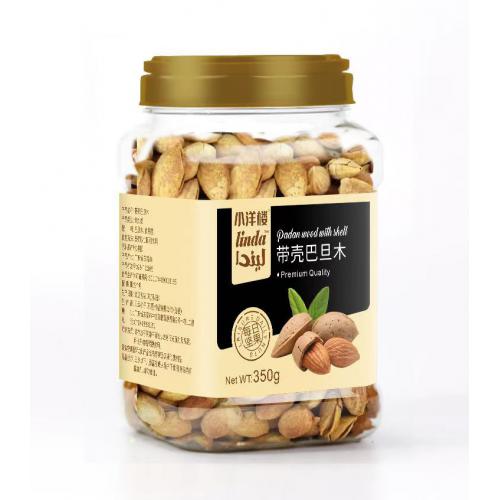 小洋楼带壳巴旦木（方罐）350g*12罐/件