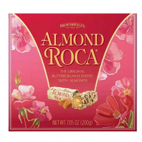 乐家扁桃仁巧克力味糖果200g*12盒/...