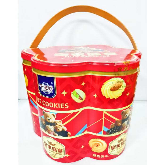 千滋妙皇家盛宴饼干礼盒1.008kg*6提/件