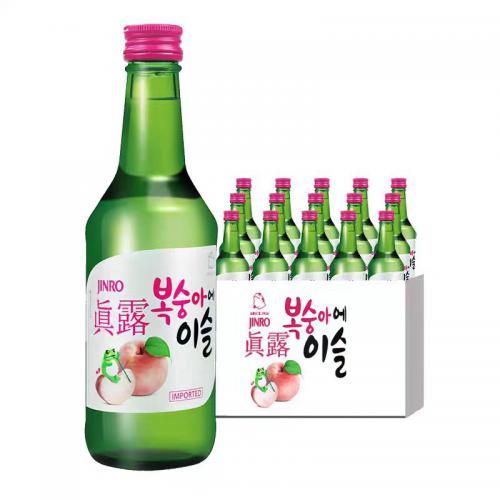 真露桃子味利口酒（配制酒,酒精度13%V...