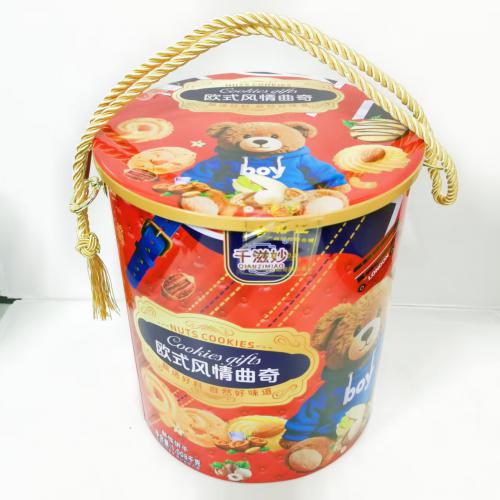 千滋妙欧式风情曲奇礼盒1.008kg*6提/件