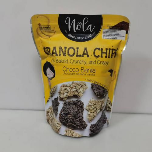 Nola脆能乐巧克力香蕉香草味格兰诺拉燕麦脆片100g