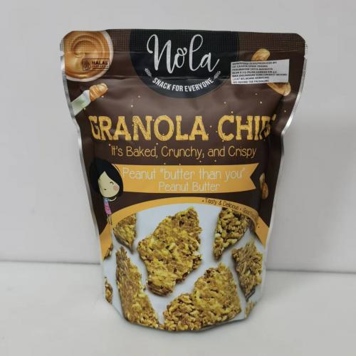 Nola脆能乐花生酱味格兰诺拉燕麦脆片100g*12包/件