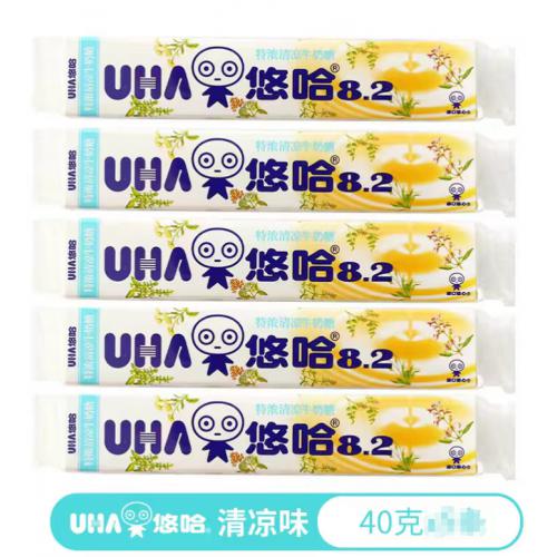 UHA悠哈特浓清凉牛奶糖（条装）40g*10条/组