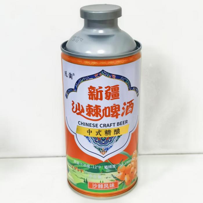 远淘新疆沙棘中式精酿啤酒750ml*4瓶*6提/件