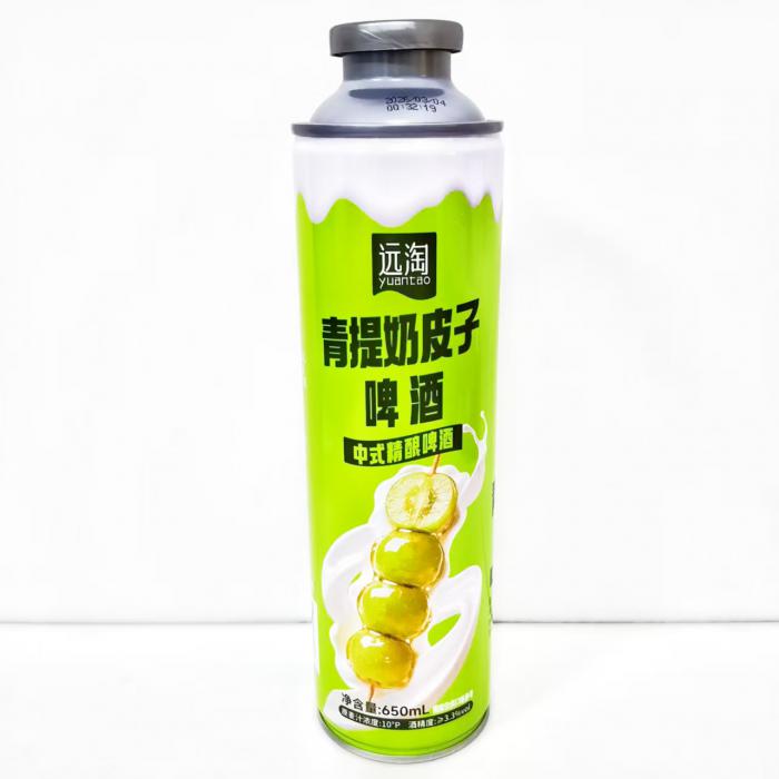 远淘青提奶皮子中式精酿啤酒650ml*8瓶/件