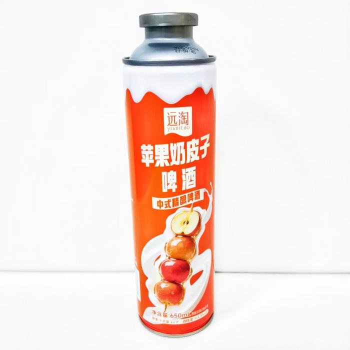 远淘苹果奶皮子中式精酿啤酒650ml*8瓶/件