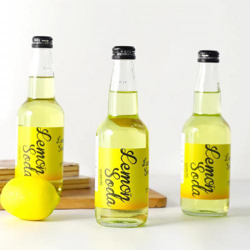齐藤柠檬味可乐碳酸饮料330ml*20瓶/件