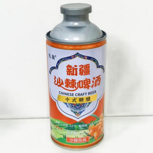 远淘新疆沙棘中式精酿啤酒750ml*4瓶*6提/件