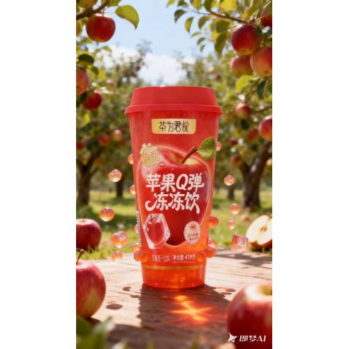 茶为君悦苹果Q弹冻冻饮429g*15杯/...