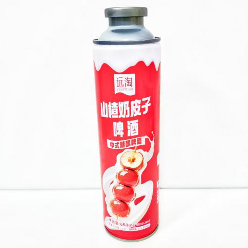 远淘山楂奶皮子中式精酿啤酒650ml*8瓶/件