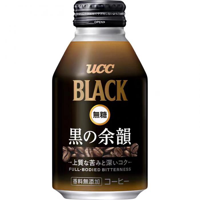 UCC 无糖黑咖啡饮料（铝罐装）275g*24罐/件