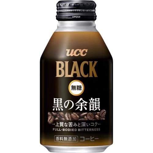 UCC 无糖黑咖啡饮料（铝罐装）275g*24罐/件