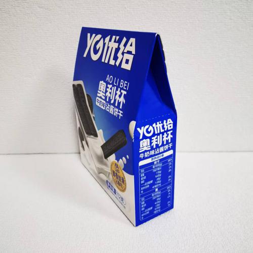 YG优给奥利杯牛奶味沾酱饼干112g*20盒/件