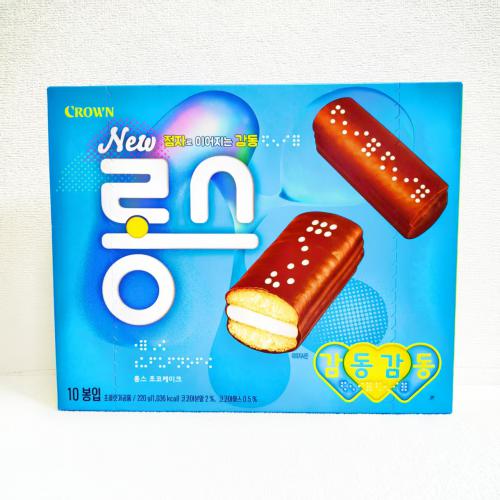 克丽安巧克力味长条派（糕点）220g*10盒/件