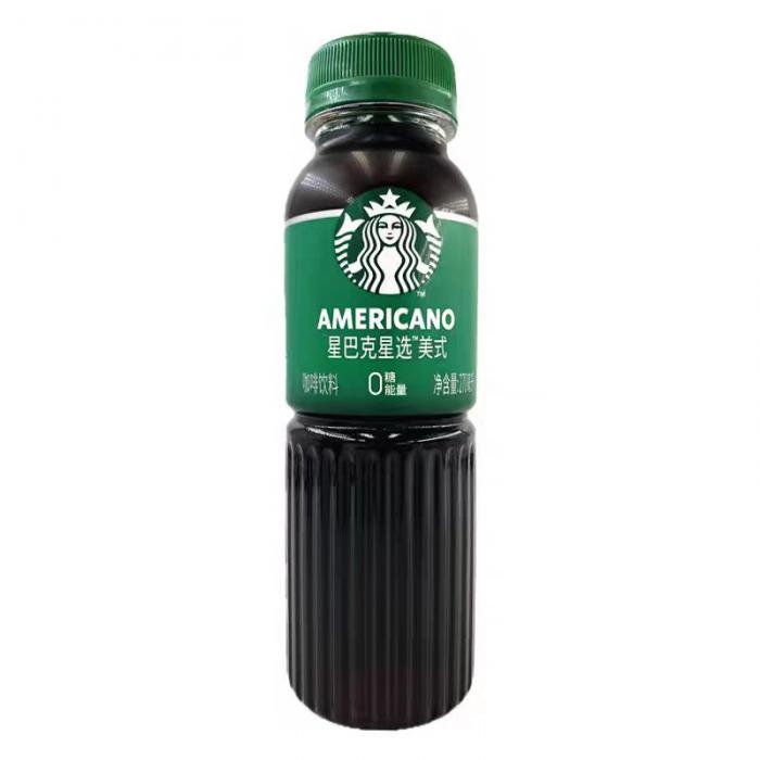 星巴克星选美式咖啡饮料270ml*15瓶/件