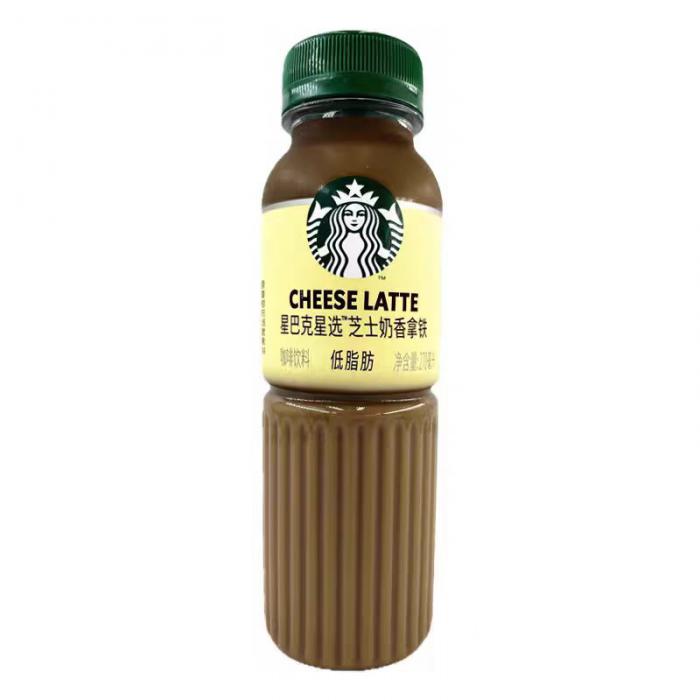 星巴克星选芝士奶香拿铁咖啡饮料270ml*15瓶/件