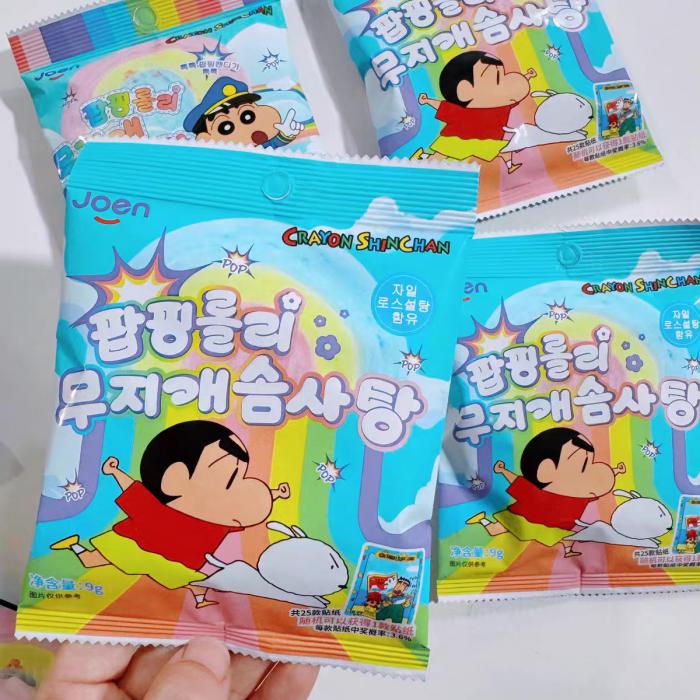 韩国Joen跳跳糖彩色棉花糖9g*60包/件