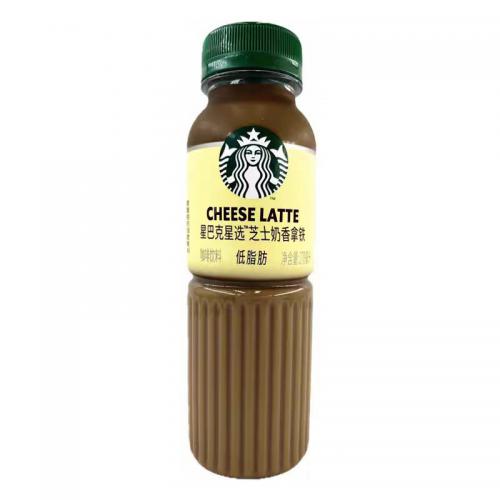 星巴克星选芝士奶香拿铁咖啡饮料270ml*15瓶/件